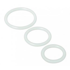 Trinity Silicone Cock Rings - 3 sizes
