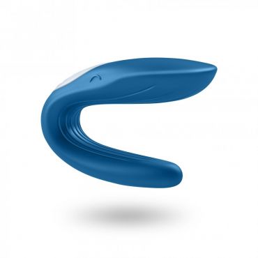 Partner Toys Whale Couples Vibrator - Dual Motor Blue
